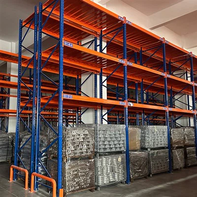 Kraftig pallereol i stål